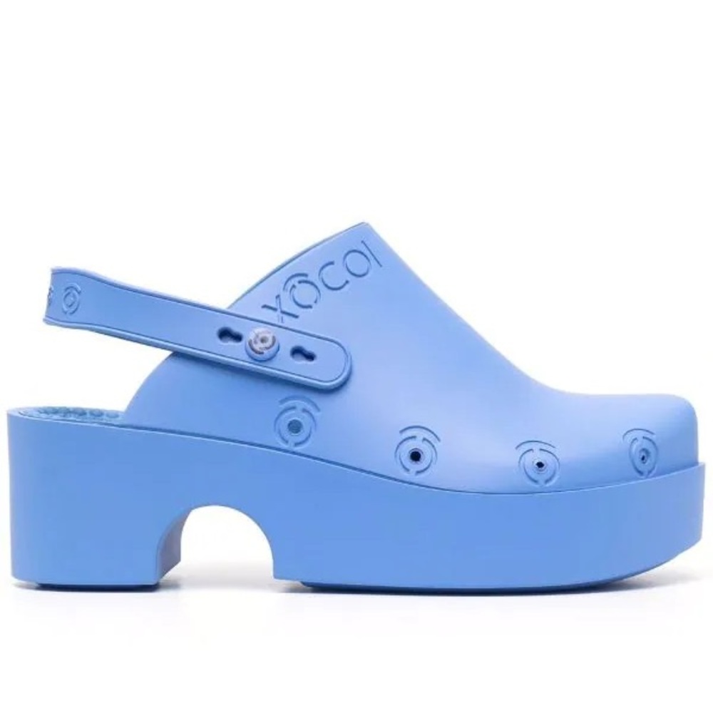 XOCOI clogs in periwinkle 38